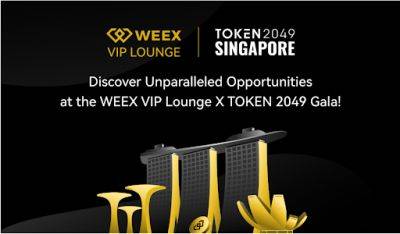 WEEX Exchange’s Crypto Millionaire Gala at TOKEN 2049: A Pivotal Moment for Decentralized Finance