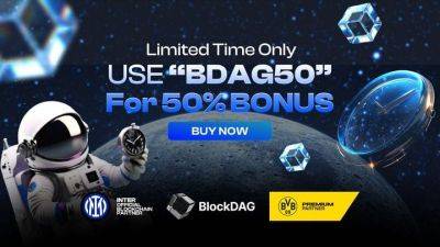 Unlock 50% More Value For Money with BlockDAG’s Exciting Rebrand; Get the Latest on TON’s Partnership & BTC’s Dynamics