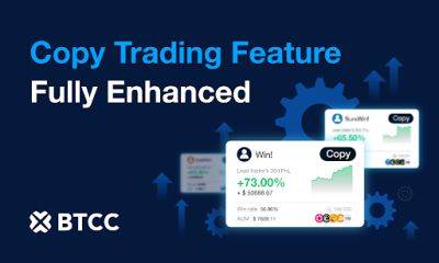 BTCC Exchange Hits 600K Copy Traders, Showcasing Exciting New Features